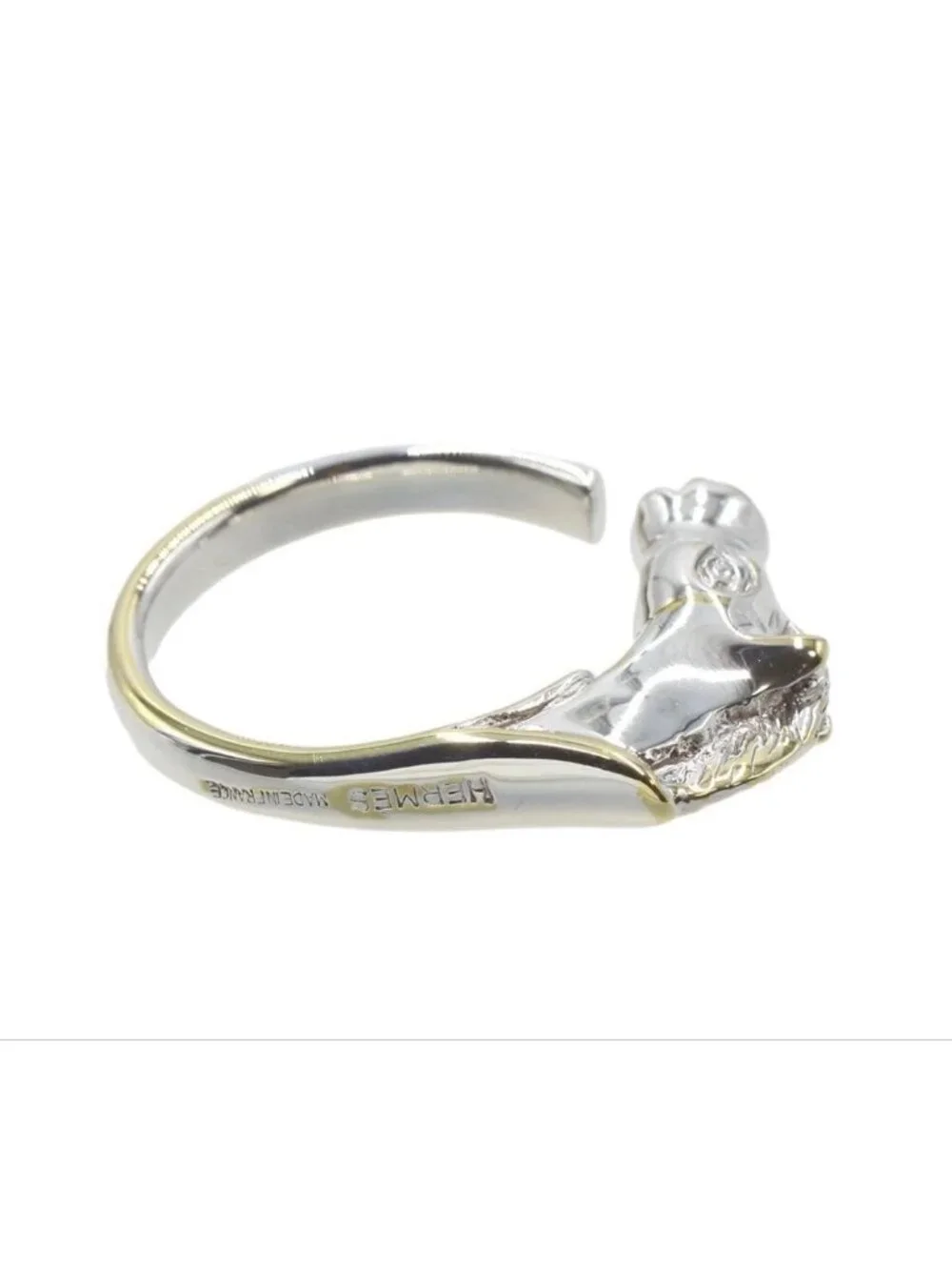 Hermes 51 Cheval Horse Motif Ring